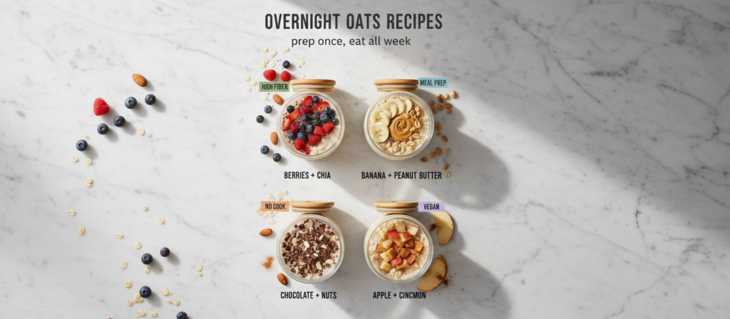 Overnight Oats Recipes (4 Easy Flavors) hf 20260413 131850 8cde4977 dfba 4070 af60 2389901c1777