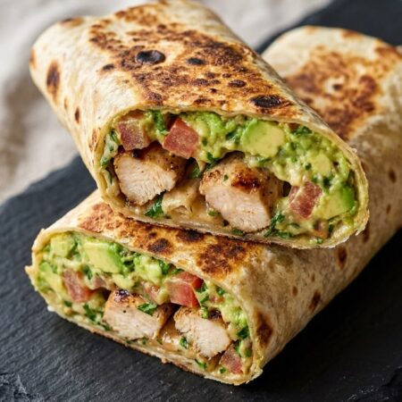 Grilled Chicken Avocado Wrap